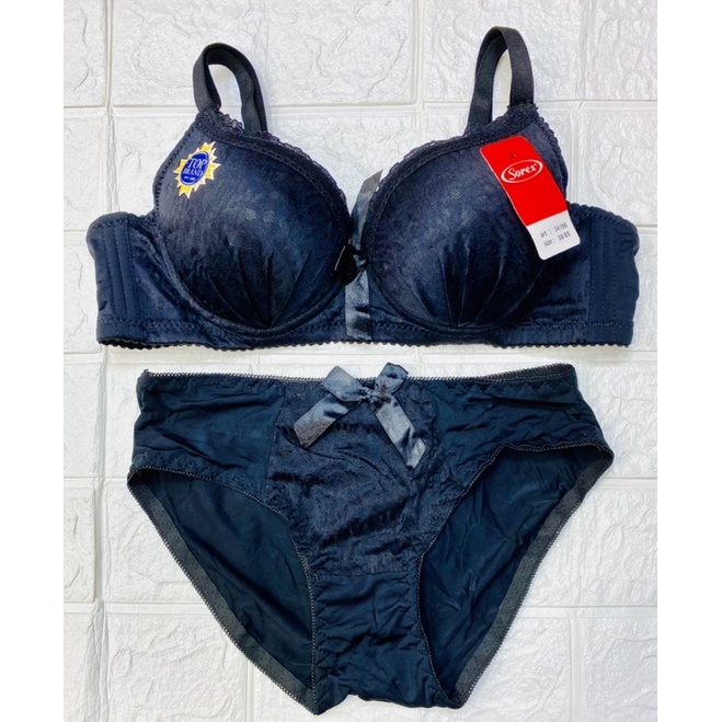 BH | Bra Set Brukat SOREX 34196 Pakai Kawat Dan Busa Sedang