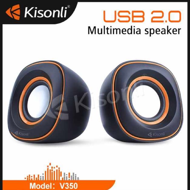 SPEAKER KISONLI V350  MINI MULTIMEDIA USB 2.0