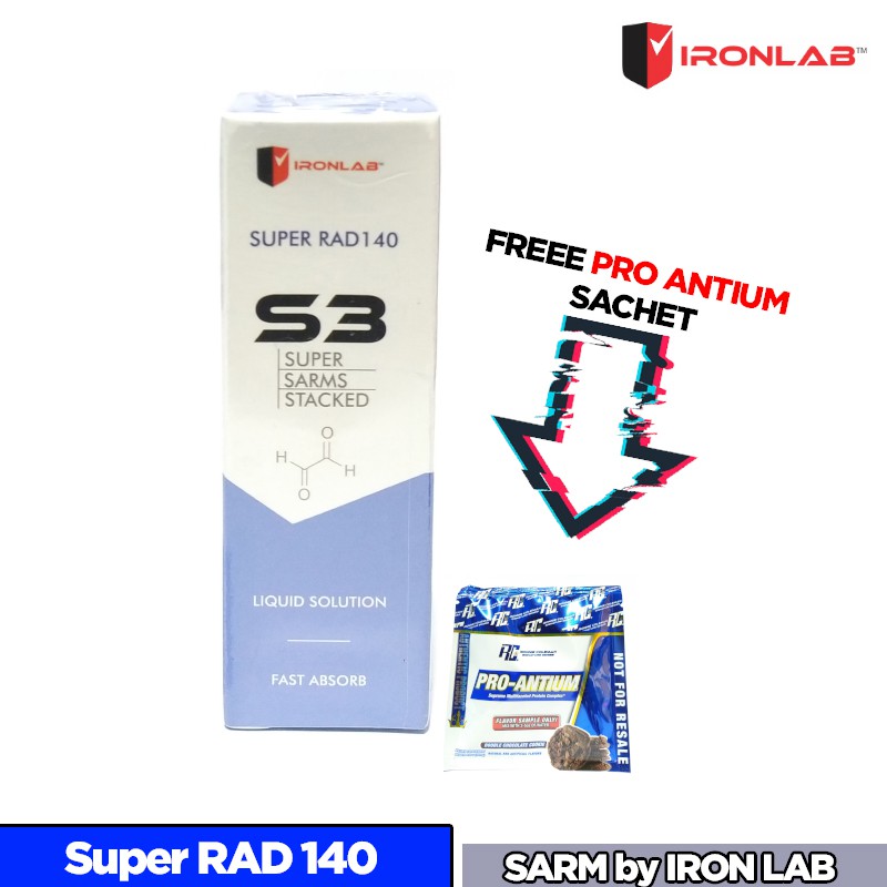 SUPER RAD140 SARM SARMS LIQUID IRONLABS3.COM ORIGINAL LISENSI UK