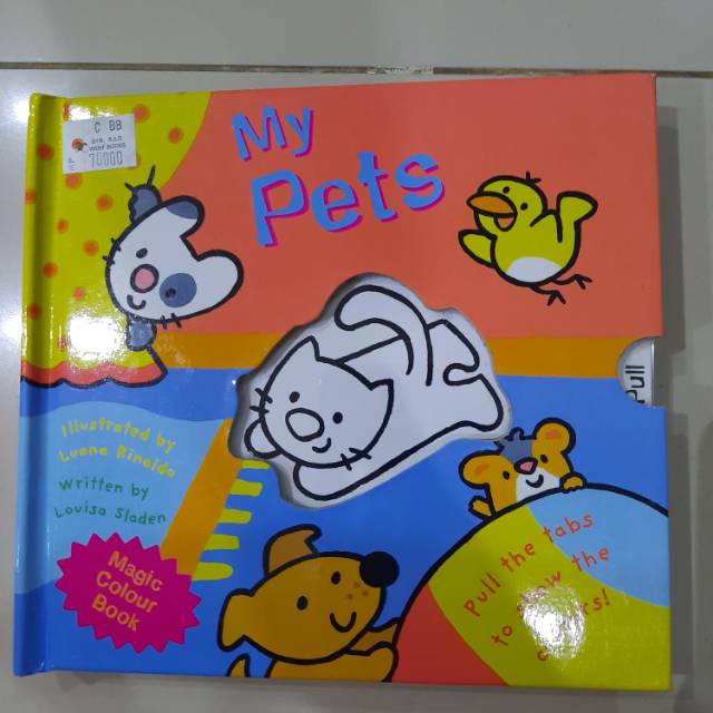 

Magic colour book My pets