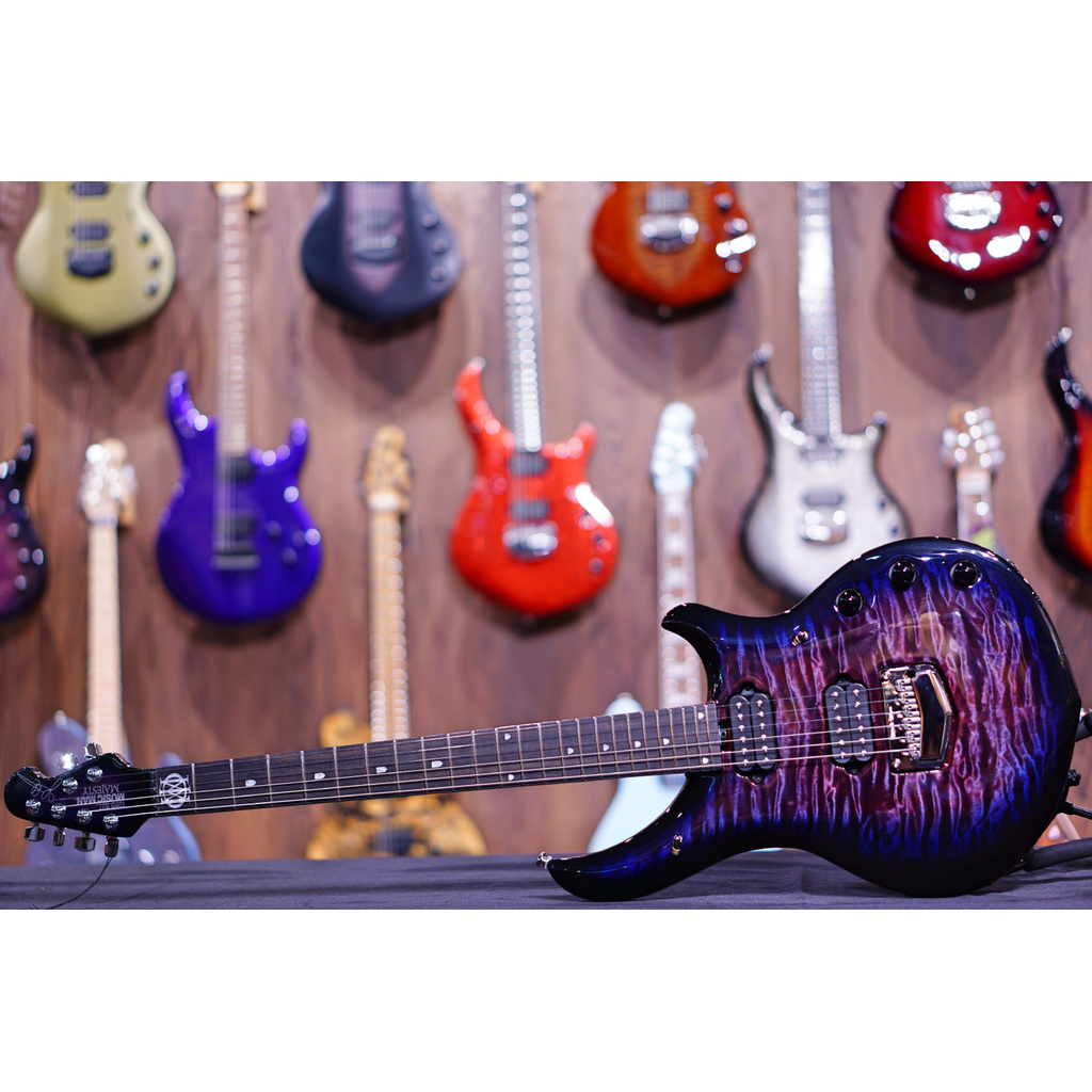 Ernie Ball Music Man Majesty John Petrucci Signature Electric Guitar - Purple Nebula M014134