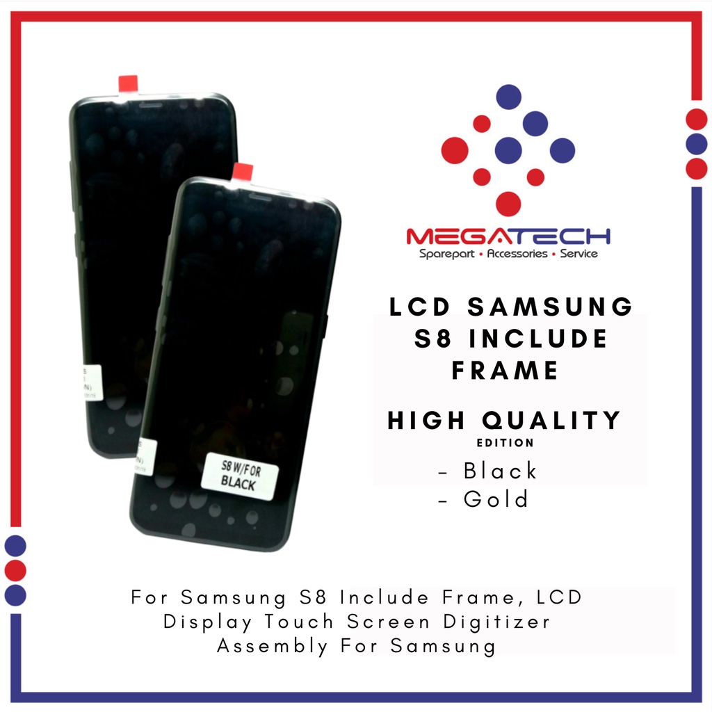 LCD Samsung S8 Include Frame Fullset Touchscreen - ORI