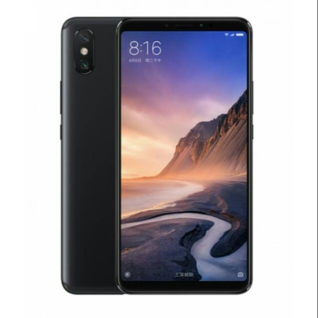 Mi Max 3 black ram4/64 baru