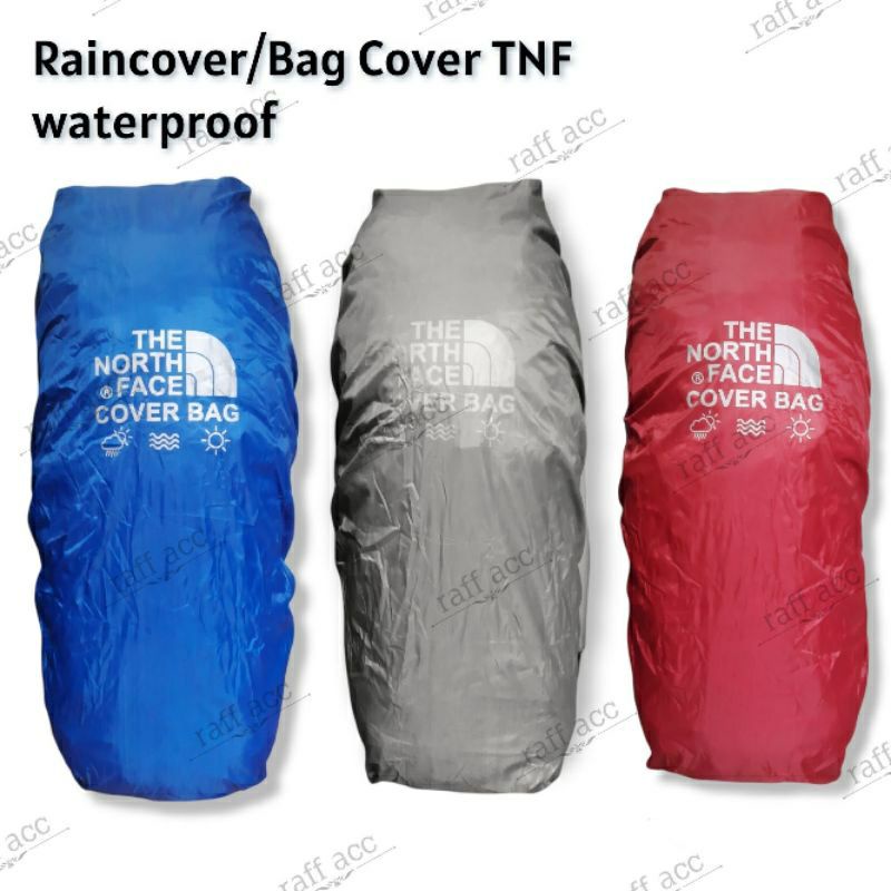 Raincover / Cover Bag TNf / Pelindung Tas Gunung Carrier 45l - 60L