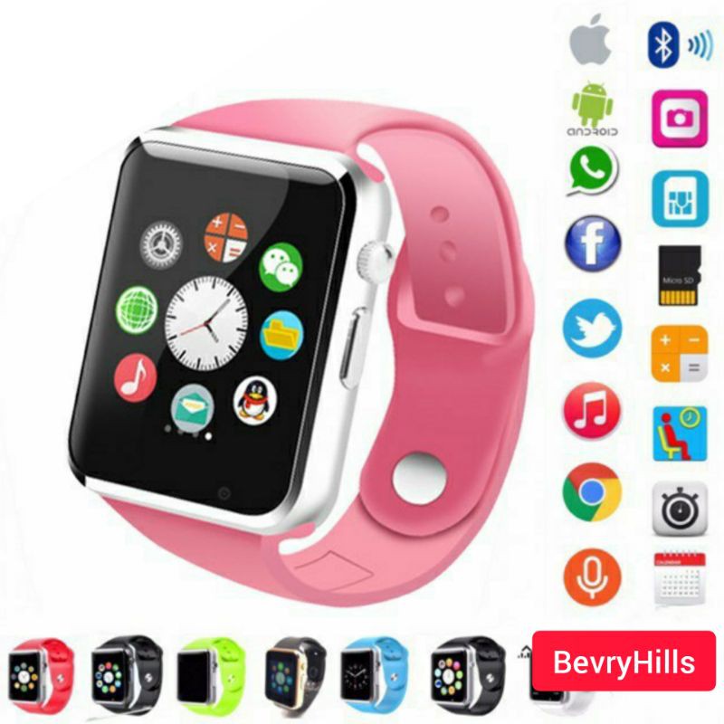 COD | Smartwatch / Smart Watch  U10 A1 Jam Tangan HP Android  Support SimCard