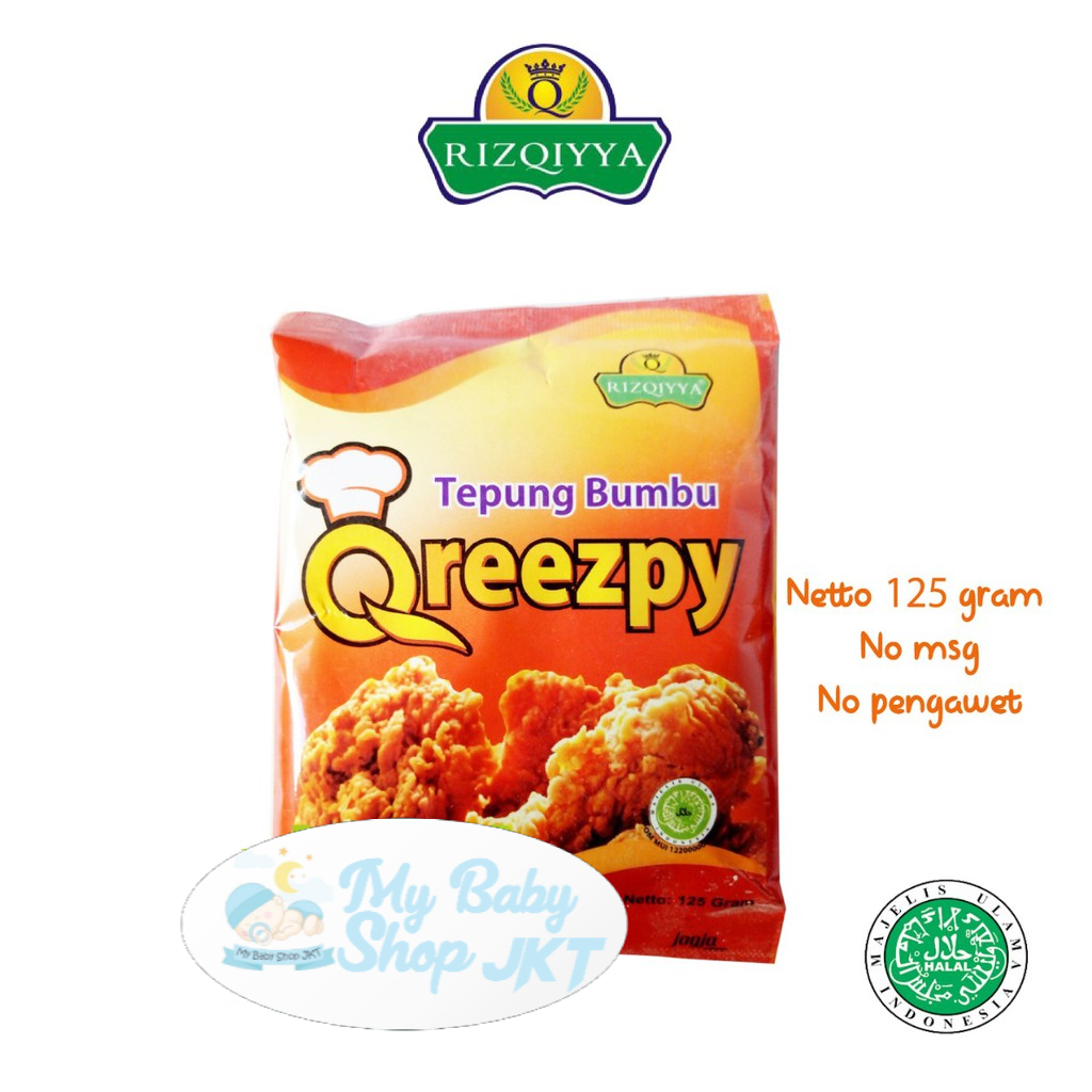 

SC03 Tepung Qreezpy 125gr NO MSG / Tepung Bumbu Serba Guna NON MSG TANPA MSG / Nafisa Tepung Bumbu