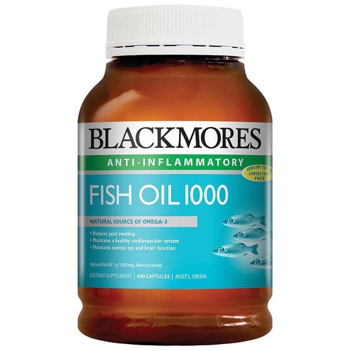 Blackmores Fish Oil 1000 mg (400 Capsules)