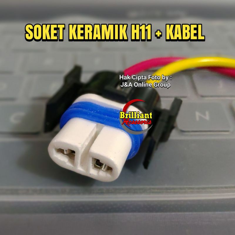 Soket Lampu Mobil - H3 / H4 / H7 / H8 / H9 / H11 / H16 / Hb3 / Hb4 / H27 - Harga pcs