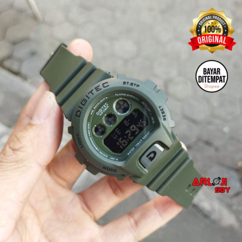 DIGITEC DG 5098 JAM TANGAN PRIA TAHAN AIR 100M ORIGINAL