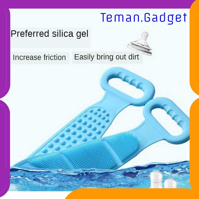 TG-FE351 BWOHOPS ALAT BANTU MANDI SIKAT PUNGGUNG SILICONE SCRUB BRUSH - BW60