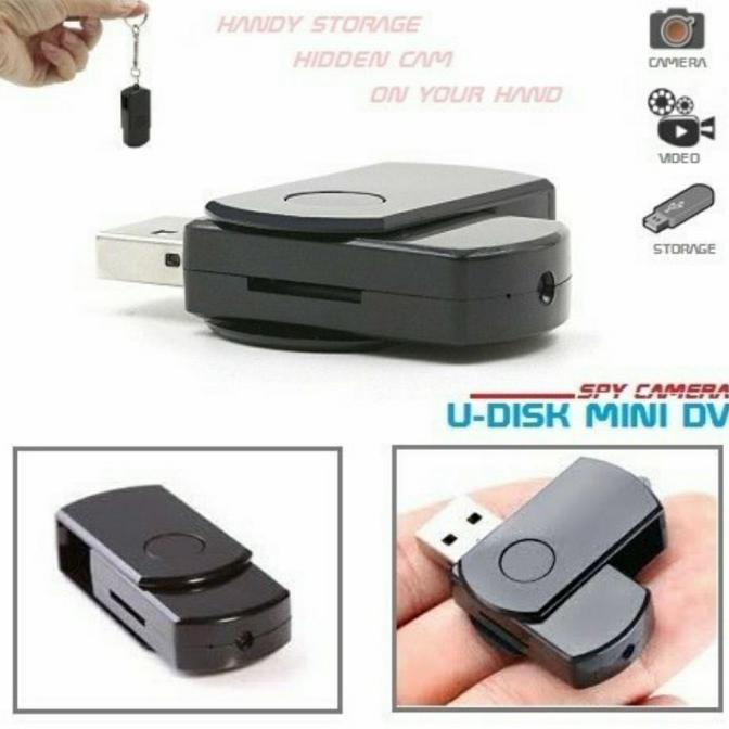 PROMO Spy Camera U-Disk Mini DV- kamera pengintai Flash Drive SPY CAMERA