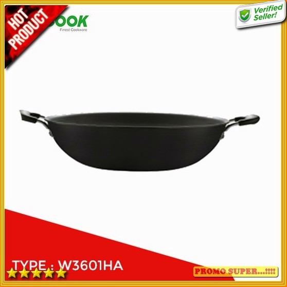 FINCOOK - Wajan Hard Anodized 36 cm ( Black ) R3052