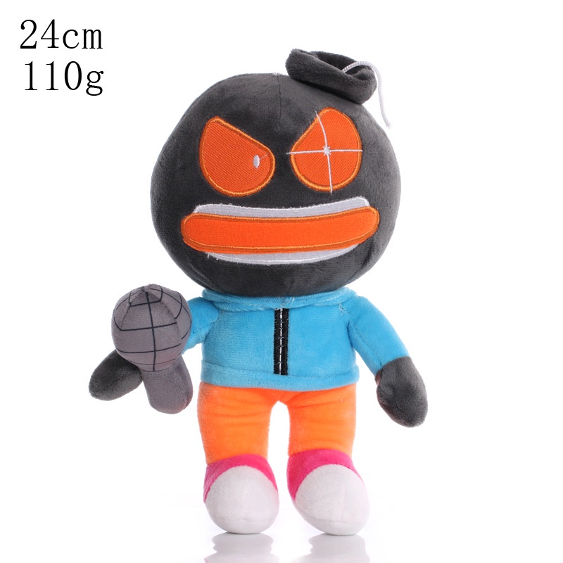 Mainan Boneka Stuffed Plush Anime Friday Night Funkin 20-28CM Untuk Hadiah Anak