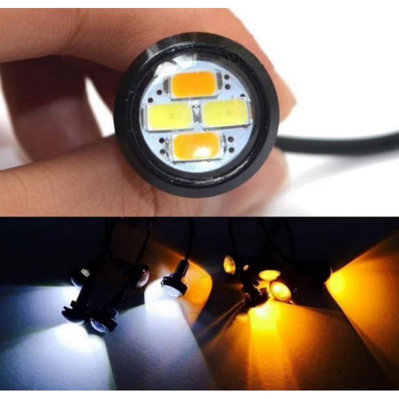 LED MATA ELANG Eagle EYE 2 warna lampu Sen sein lampu senja  Eagle Eyes