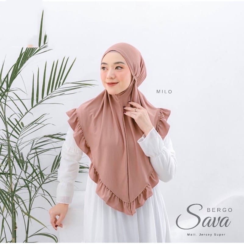 SAVA MARYAM HIJAB BERGO INSTAN JERSEY