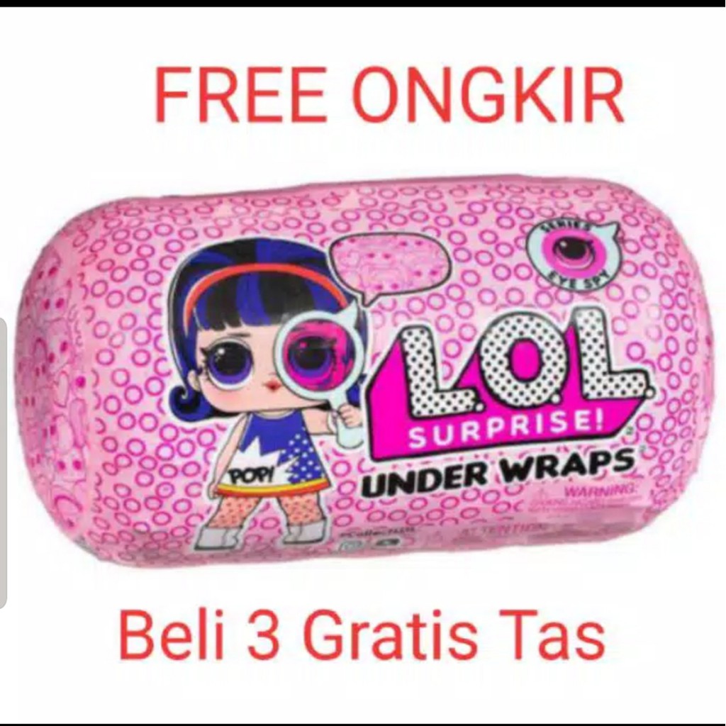 LOL Surprise Murah Mainan Anak Under Wraps Shopee Indonesia LOL Surprise Murah Mainan Anak Under Wraps Shopee Indonesia