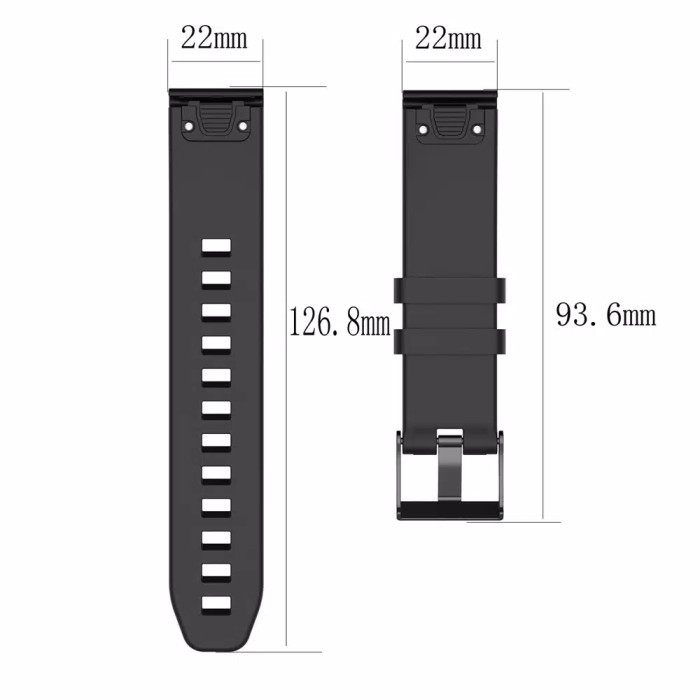 GARMIN Fenix 5 6 7 22mm, QuickFit STRAP BAND 935 945