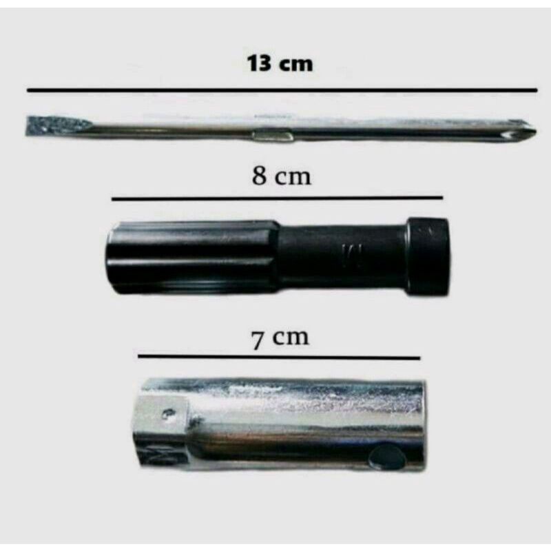 Toolkit Kunci Busi Motor Honda Original AHM - Toolkit Set Motor Honda Matic Bebek Vario Beat