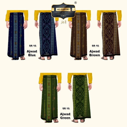 Sarung Al-Jabari Sutra Samarinda Ulama Series