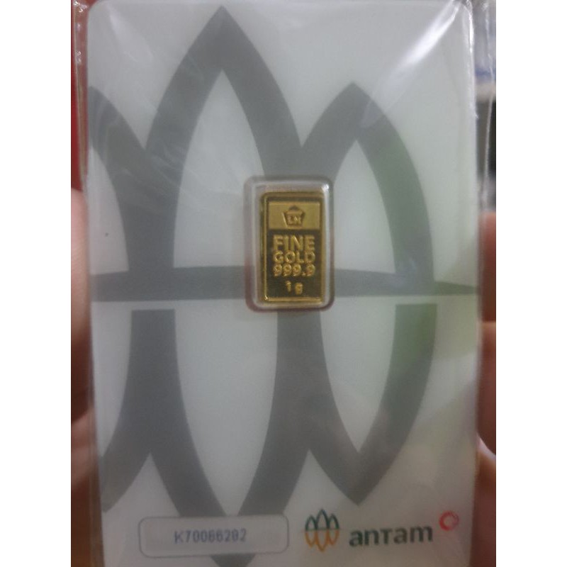 Emas Antam 1 gram certieye 2022