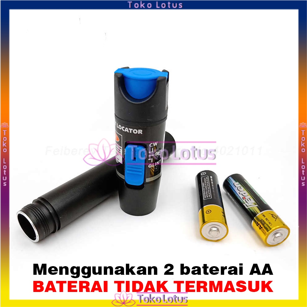 [Tanpa Batrai] Visual Fault Locator 5-30 mW VFL laser senter fiber optik