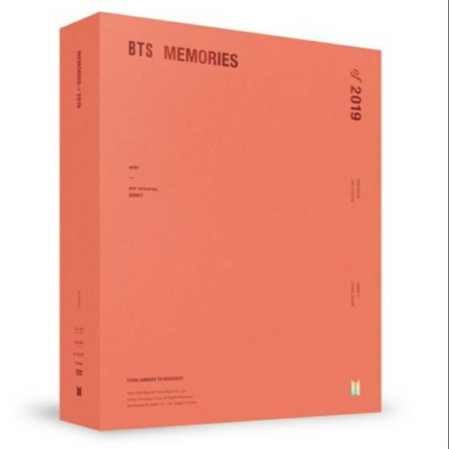 [READY SHARING] MEMORIES 2019 BTS