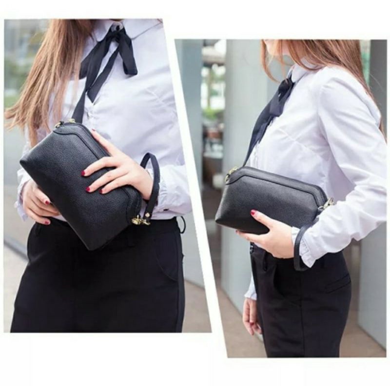 Dompet Kulit Wanita Kulit Asli Garut - Dompet Tangan Wanita Kulit Sapi Asli