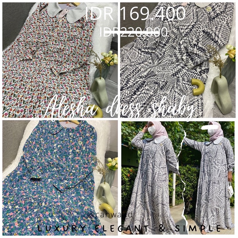 ALESHA dress shabby