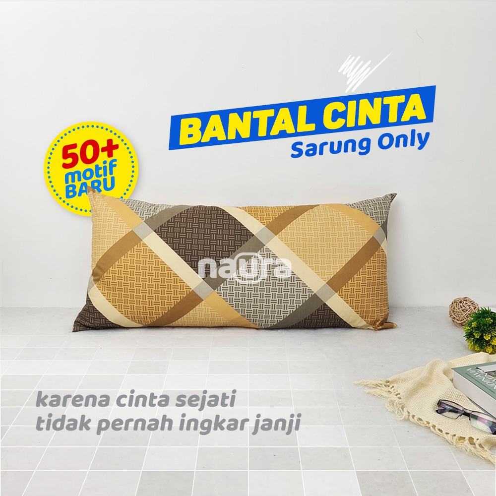 SARUNG BANTAL CINTA / SARUNG BANTALTIDUR / BANTAL TIDUR JUMBO NYAMAN DAN EMPUK
