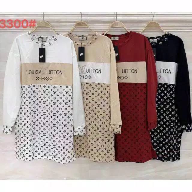 Tunik Import Premium LV Bordir News Mojo Cantik
