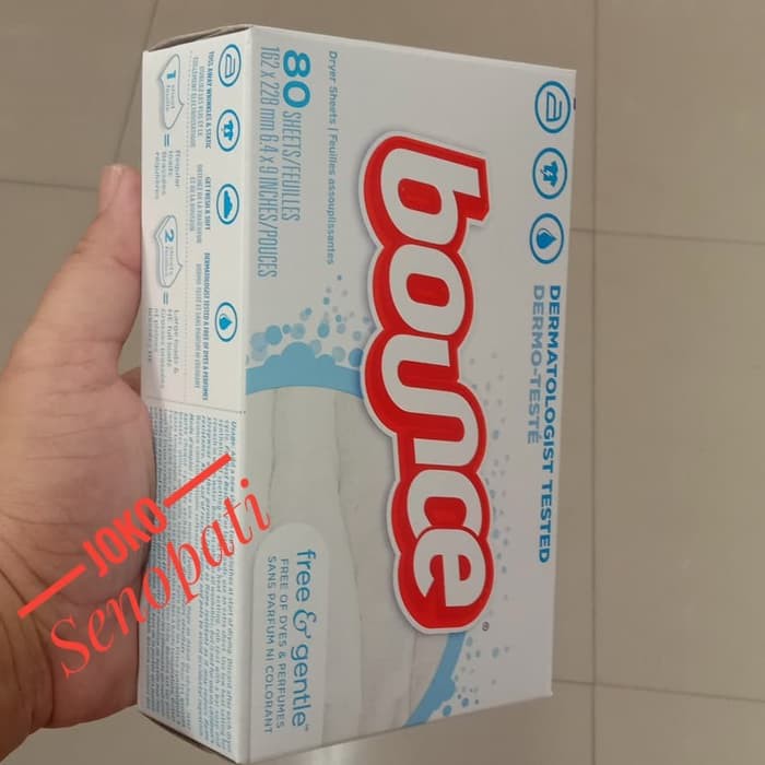 Ready - Bounce Dryer Sheet Softener Wipes Tisu Pelembut Tissue Pewangi Pakaian