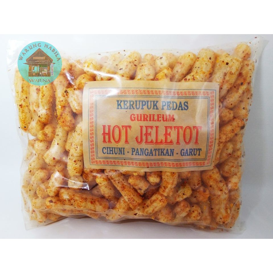 

Kerupuk Gurilem Jajanan Jadul Pedas Gurih Nikmat - 125gr