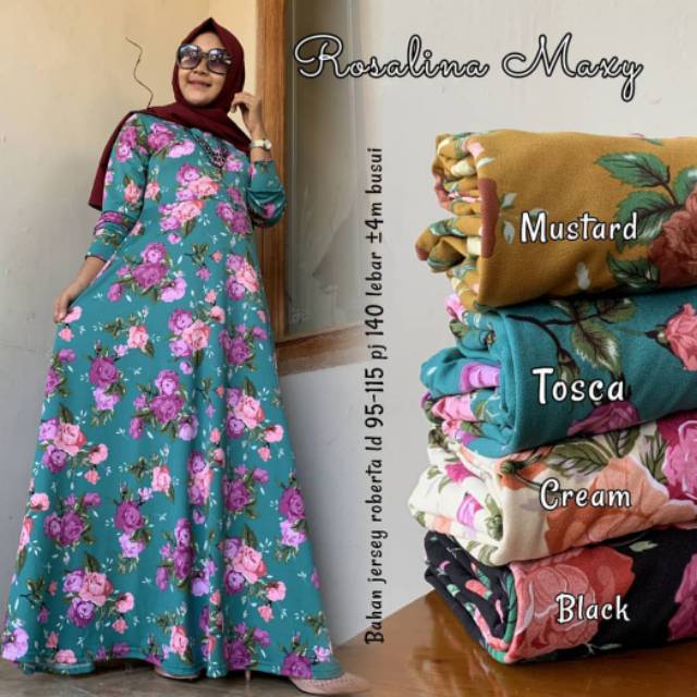 Rosalina Maxy (bahan Jersey Roberta)