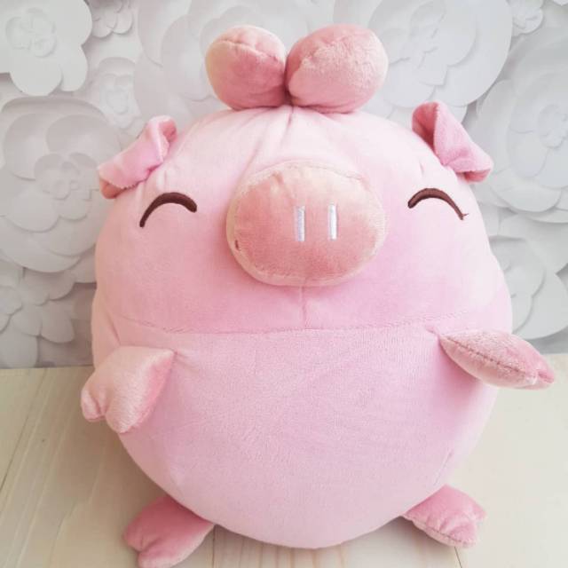 Boneka round pig ball couple boy &amp; girl babi