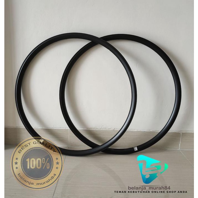 For Sale Velg Rim Sepeda Mtb 27.5 Alloy Double Wall 36H Exotic Hitam (Sepasang)