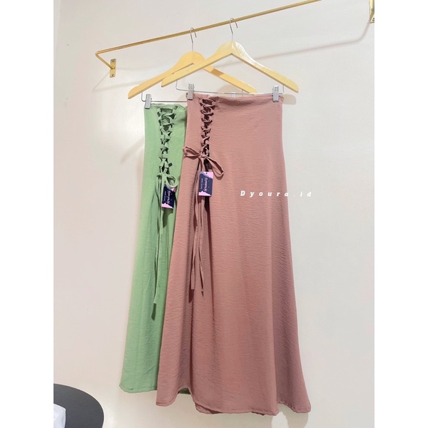 ROK AESTHETIC SIMPUL CRINKLE AIRFLOW PREMIUM / rok murah / ROK SERUT CRINKEL AIRFLOE/ ROK serut / rok best seller