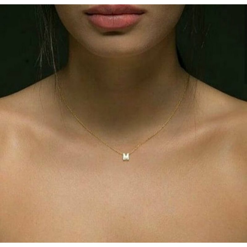 Kalung Nagita huruf || kalung huruf kecil