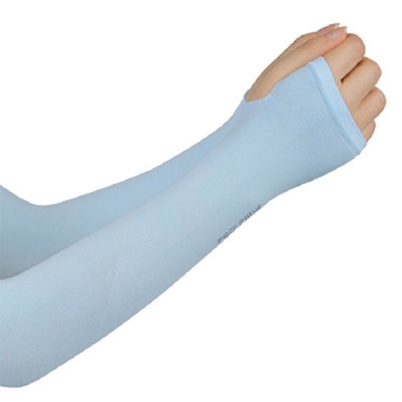 Manset tangan outdoor Korea (Lets Slim)-Biru
