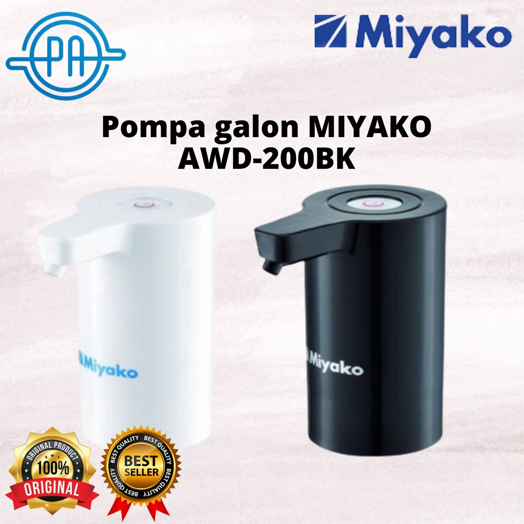 POMPA GALON AIR ELEKTRIK MIYAKO AWD-200BK / AWD 200BK 200WK