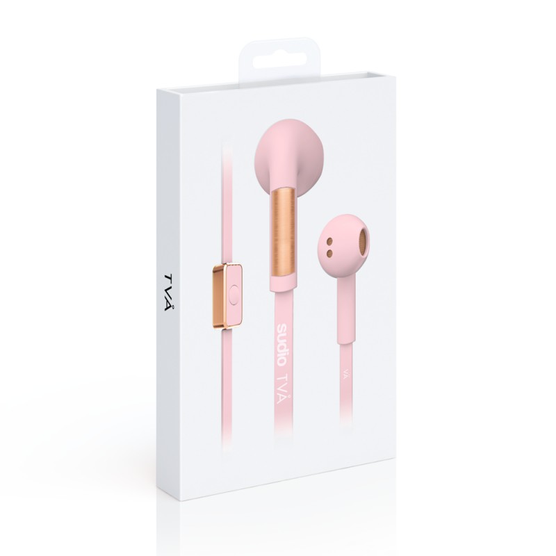EARPHONE SWEDEN SUDIO TVA - PINK
