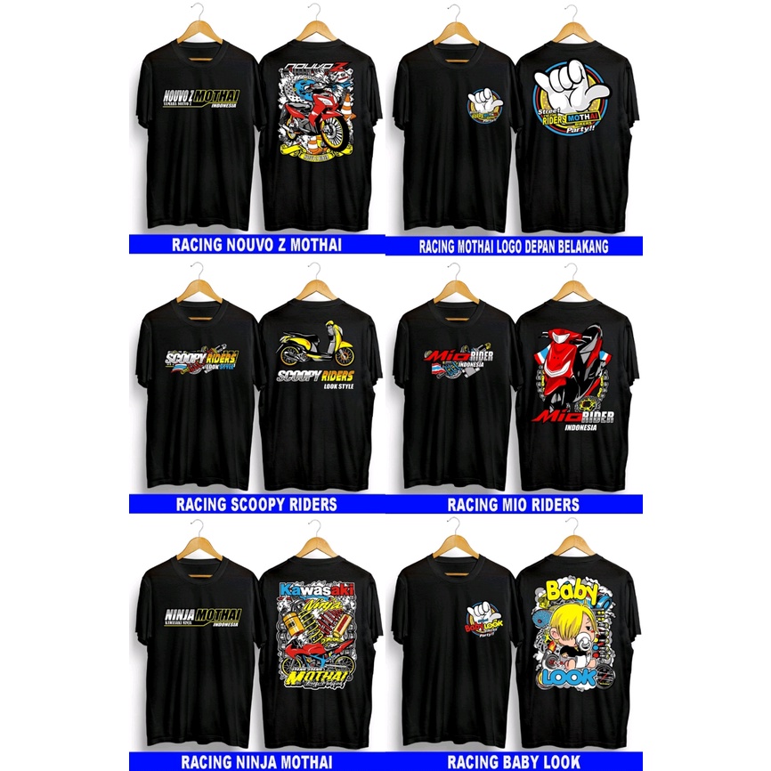 Kaos distro terbaru baju simpel racing kekinian kaos pria wanita remaja dewasa anak kaos termurah ma