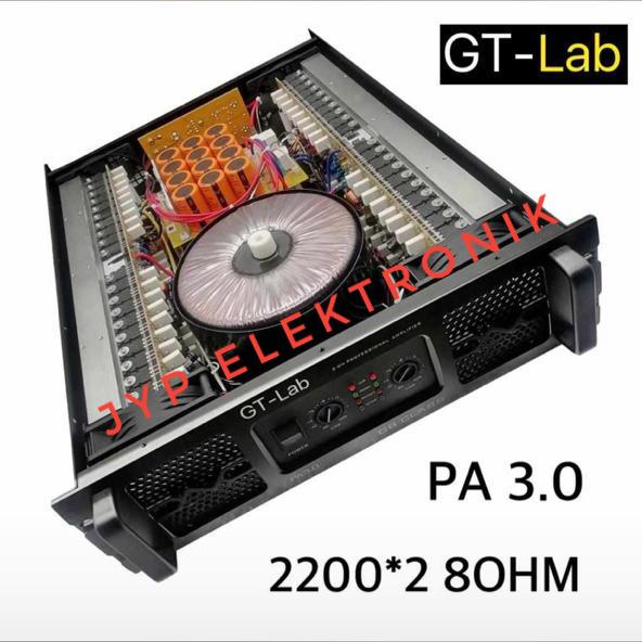 POWER AMPLIFIER GT-LAB PA3.0 GTLAB PA 3.0 ORIGINAL BY RDW 2 CHANNEL