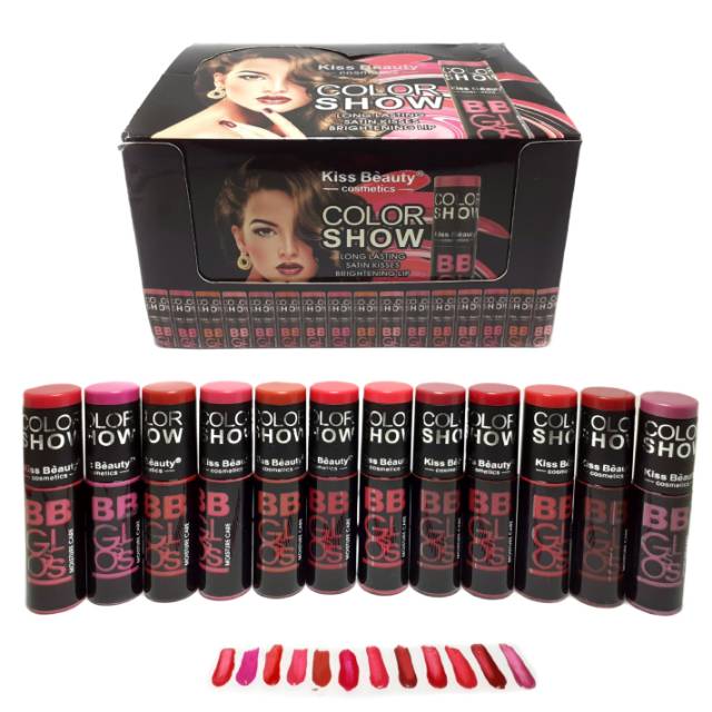 LIPA GLOSS KISS BEAUTY COLOR SHOW LUSINAN