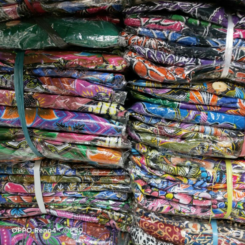 paket usaha 4pcs daster kencana ungu lebel hijau 04