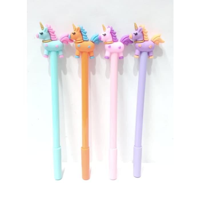 

Pulpen Bolpen Kepala Unicorn Alat Tulis Gel Hitam 0.5 mm Tipe Z -