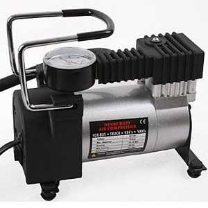 Pompa Ban Mobil Elektrik Mini Heavy Duty Air Compressor DC 12V 150 PSI