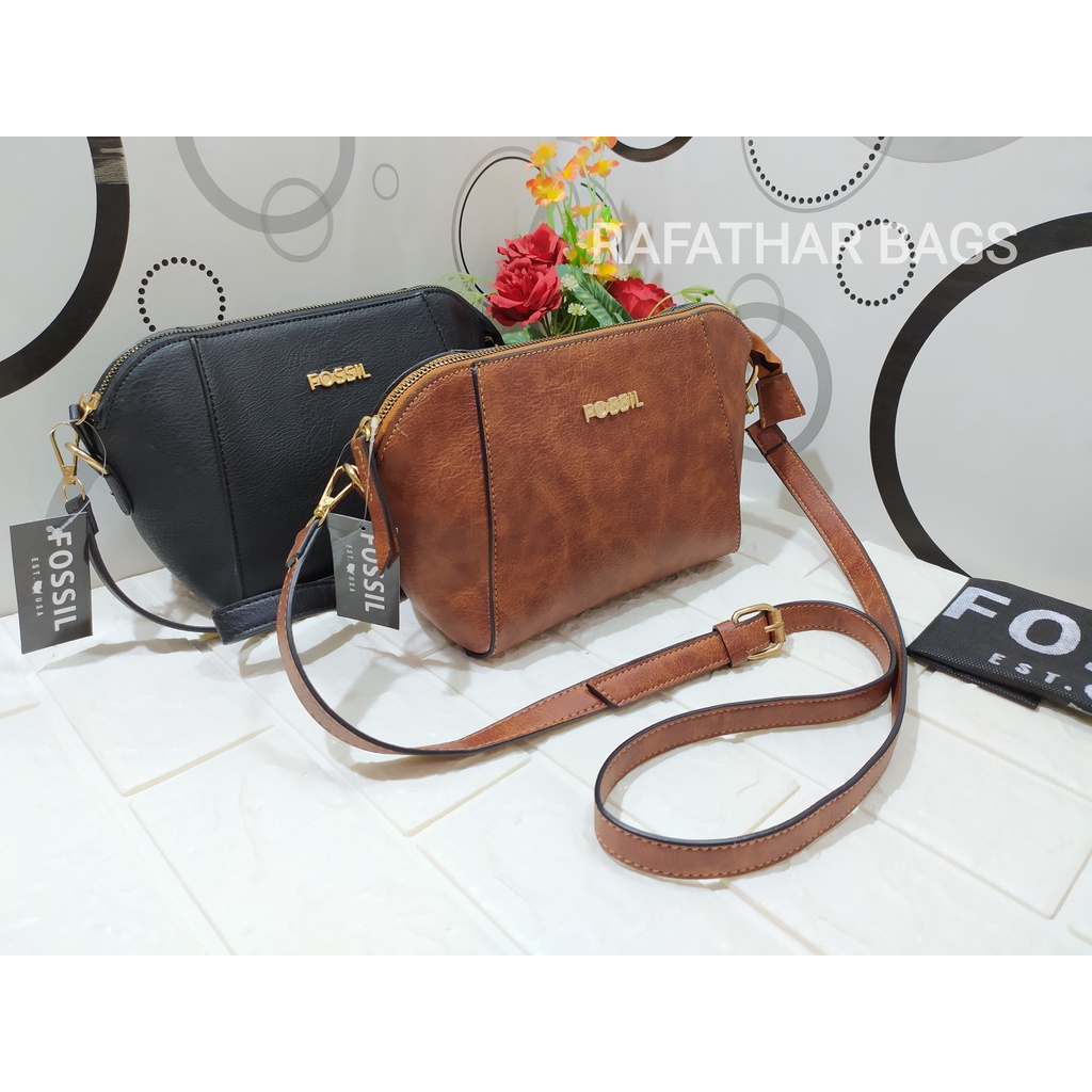 TAS SLEMPANG KULIT WANITA F.S.L AMOORA / KUALITAS SEMI PREMIUM BG