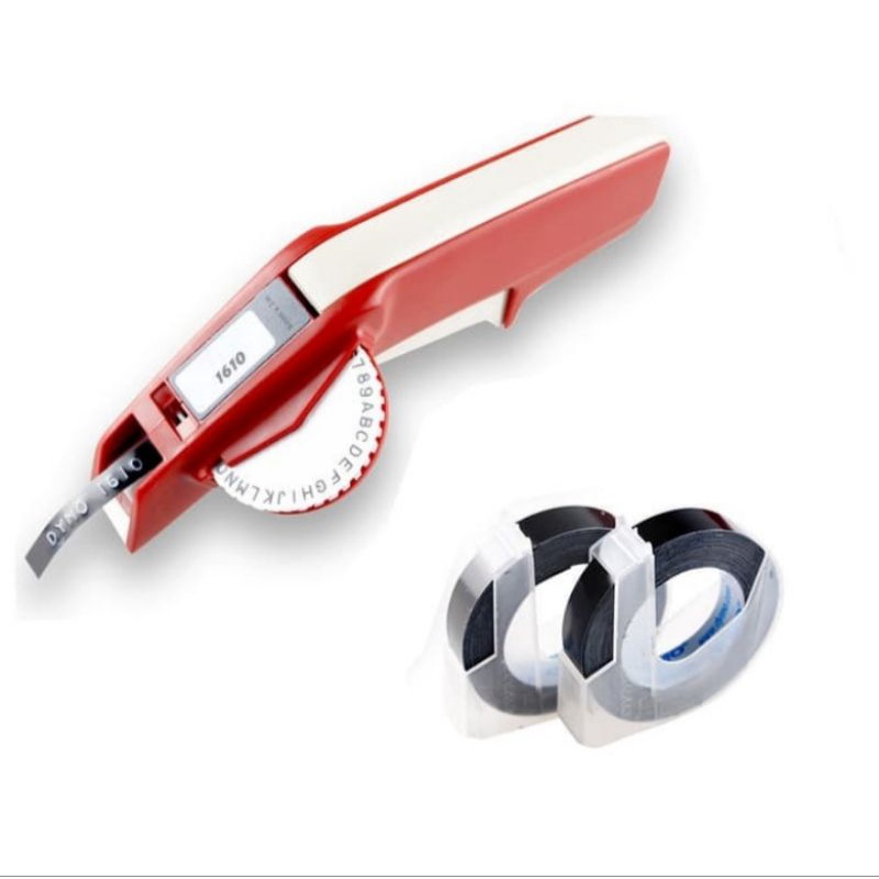 

DYMO EMBOSS LABEL MAKER 1610 MANUAL LABEL PRINTER