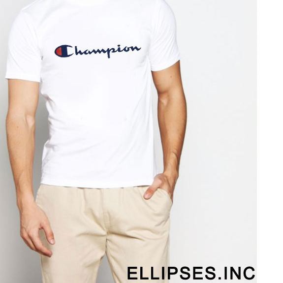 [ Ready ] CYS T-Shirt Champion / Tumblr Tee Champion / Kaos Champion Lengan Pendek & Lengan Panjang