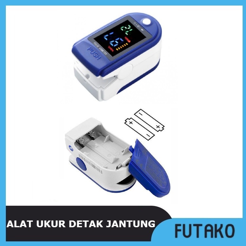 FUTAKO Fingertip Pulse Oximeter / Alat Ukur Detak Jantung / Oximeter